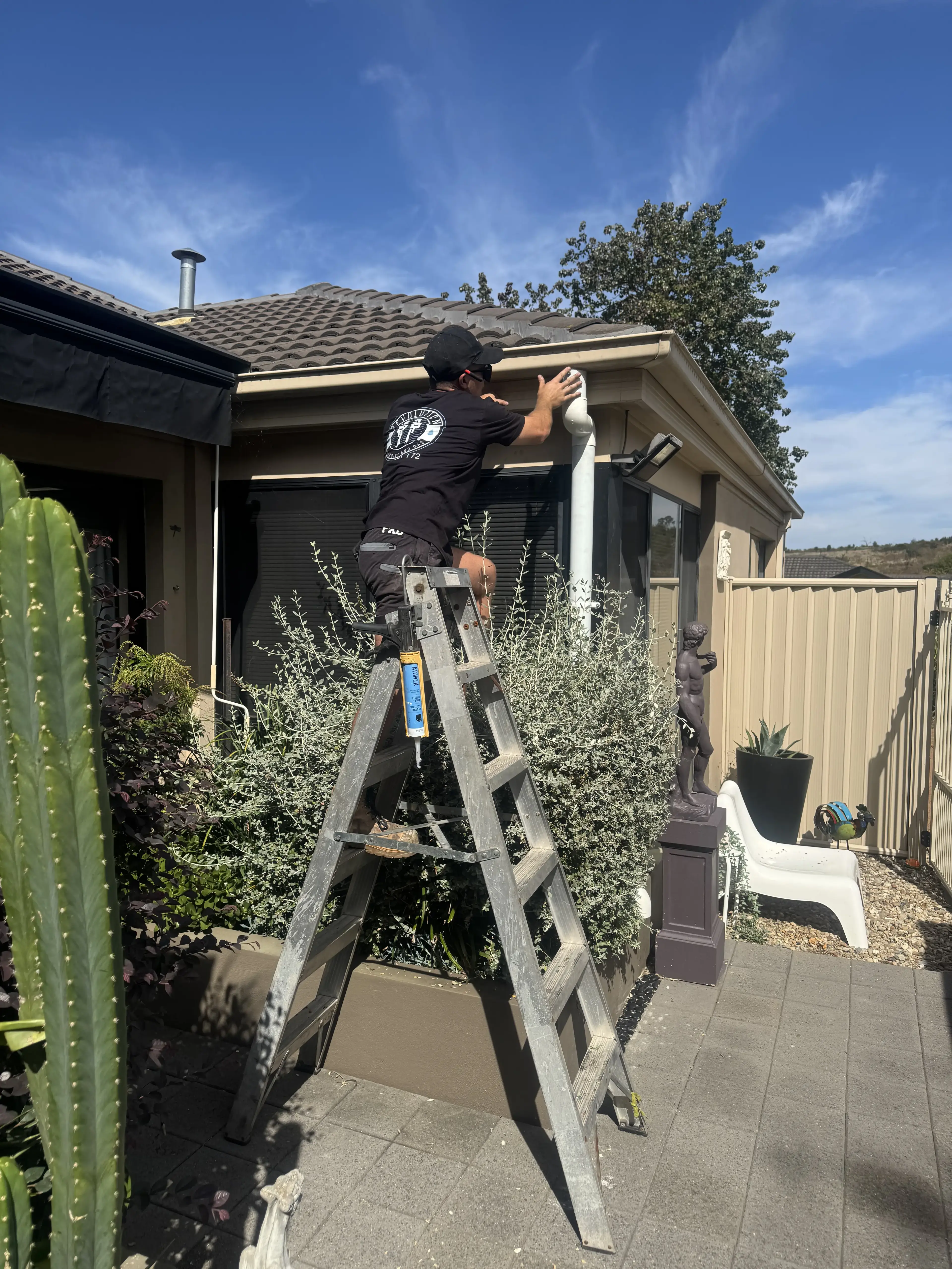 Roof and gutter works service image
